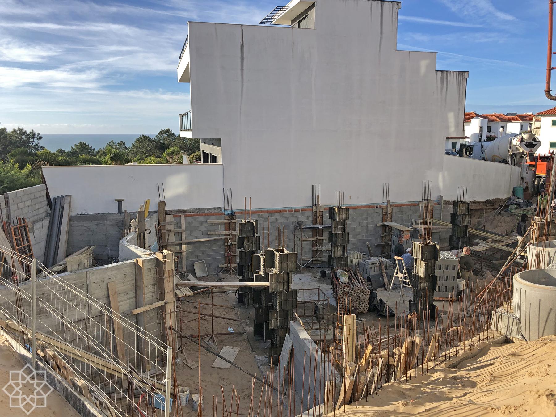 March 2019 - construction started